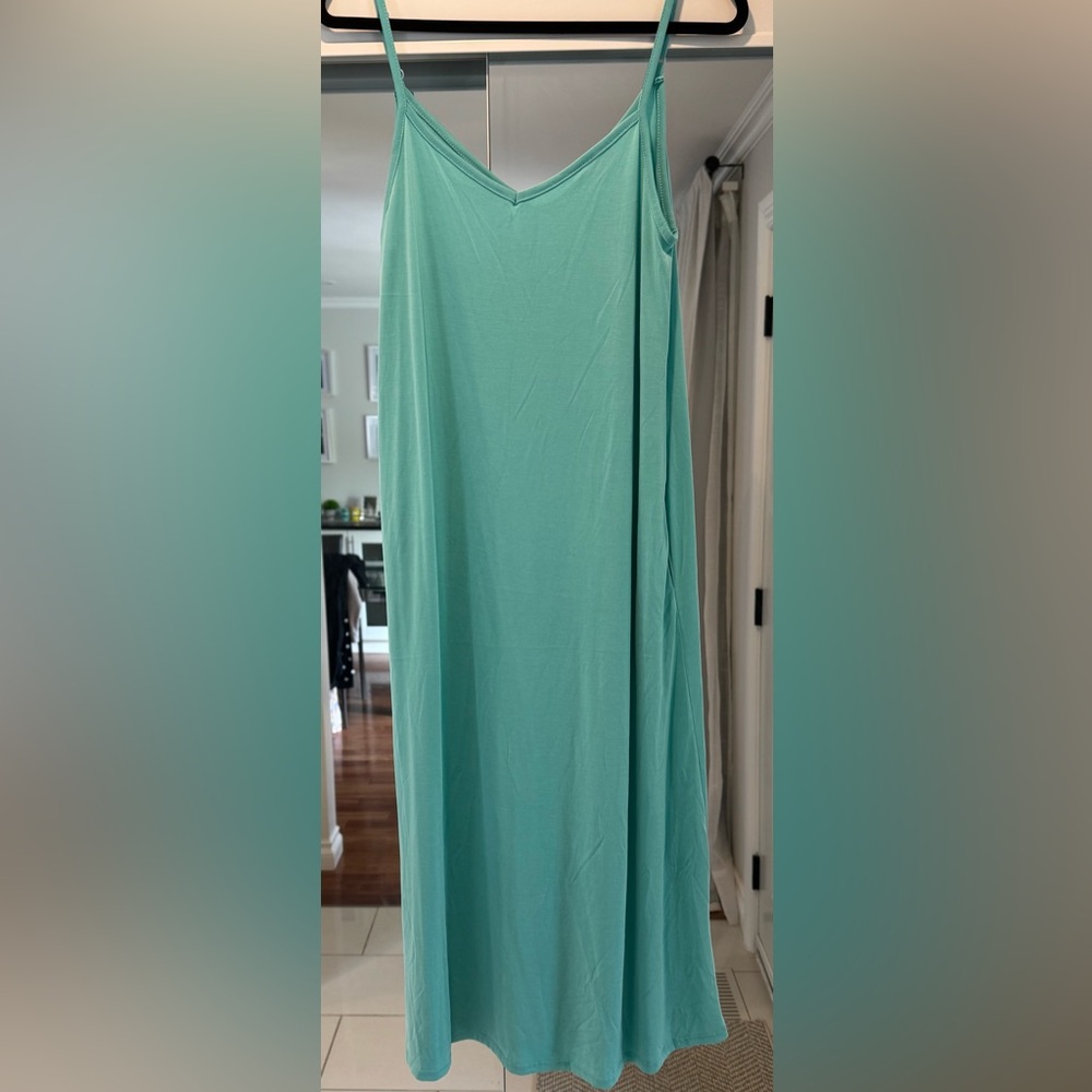 NWOT Turquoise Modal Blend Dress